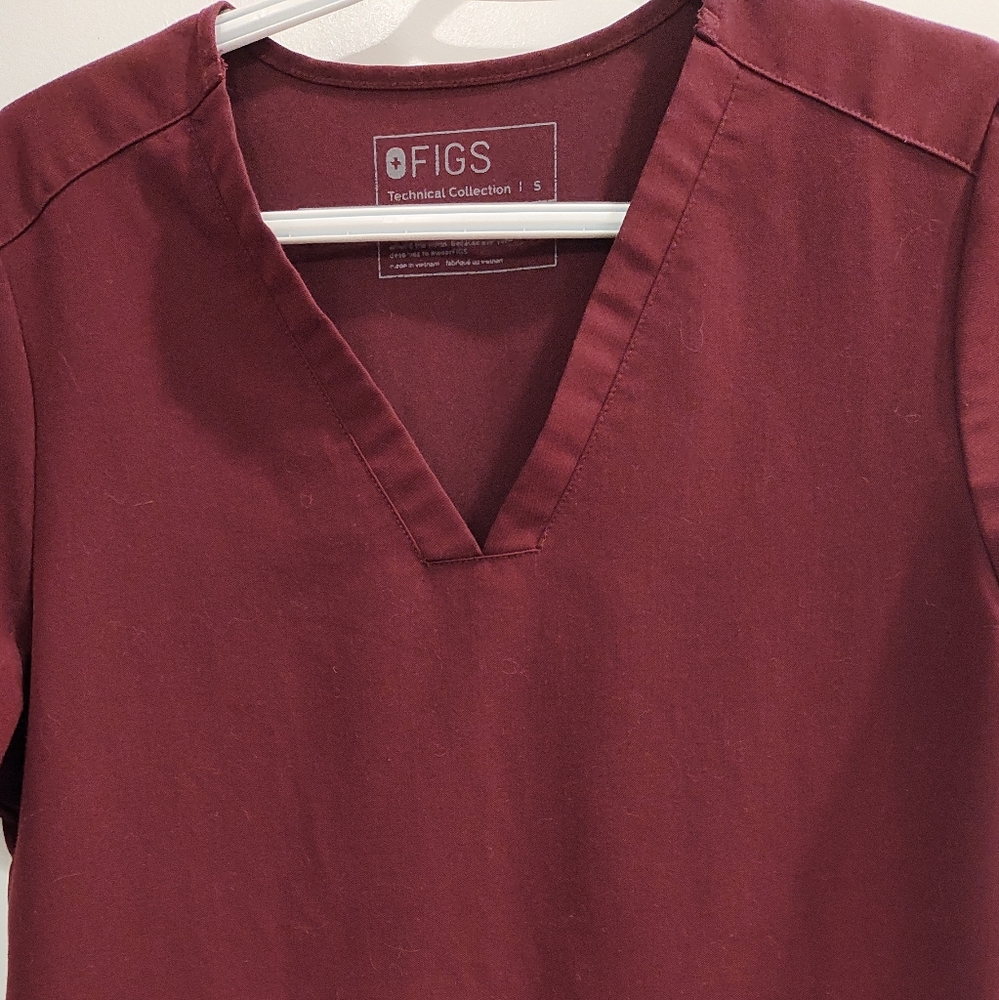 Figs Brand Scrub Top Size Small